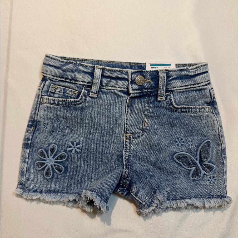 Jumping Beans Blue Denim Kids Shorts